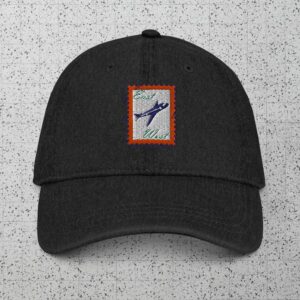 Odyssey: East to West denim hat